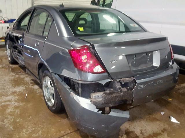 1G8AJ55FX6Z160624 - 2006 SATURN ION LEVEL GRAY photo 3