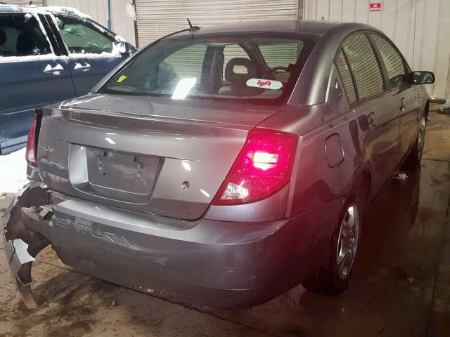 1G8AJ55FX6Z160624 - 2006 SATURN ION LEVEL GRAY photo 4