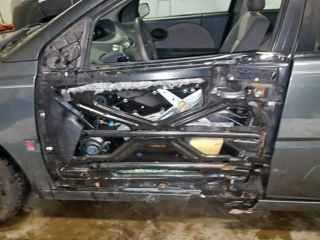 1G8AJ55FX6Z160624 - 2006 SATURN ION LEVEL GRAY photo 9