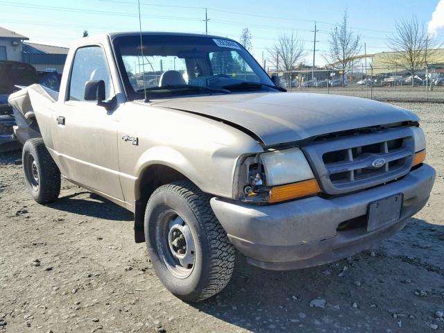 1FTYR10C1YPA33522 - 2000 FORD RANGER GOLD photo 1