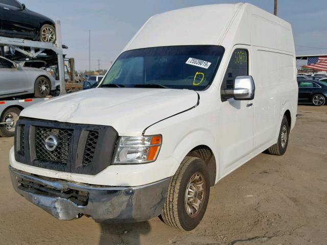 1N6AF0LY0CN107798 - 2012 NISSAN NV 2500 WHITE photo 2