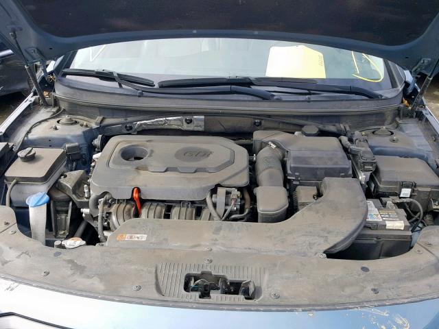 5NPE34AF6FH165778 - 2015 HYUNDAI SONATA SPO GRAY photo 7