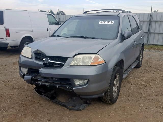 2HNYD18881H525726 - 2001 ACURA MDX TOURIN GREEN photo 2