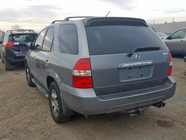 2HNYD18881H525726 - 2001 ACURA MDX TOURIN GREEN photo 3