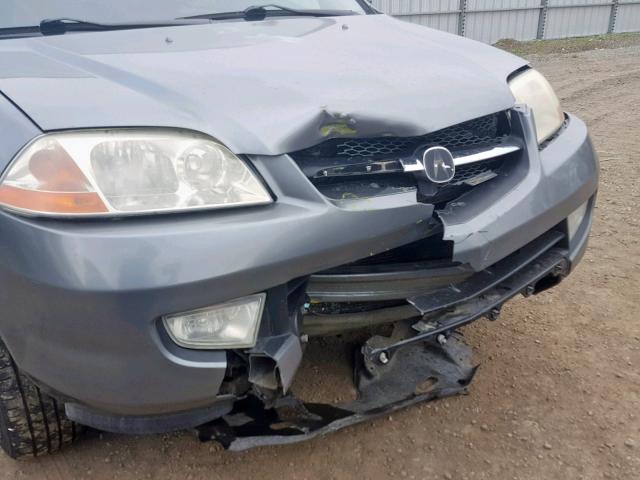 2HNYD18881H525726 - 2001 ACURA MDX TOURIN GREEN photo 9