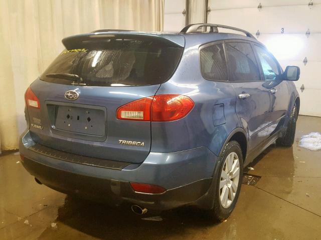 4S4WX97D084410610 - 2008 SUBARU TRIBECA LI BLUE photo 4