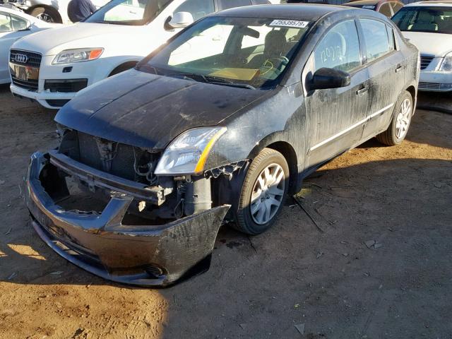 3N1AB6AP3BL724643 - 2011 NISSAN SENTRA 2.0 BLACK photo 2