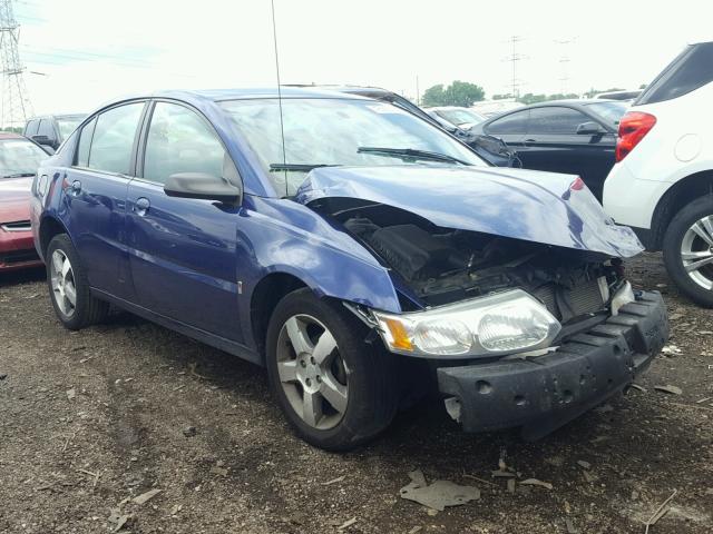 1G8AL55B66Z196818 - 2006 SATURN ION LEVEL BLUE photo 1