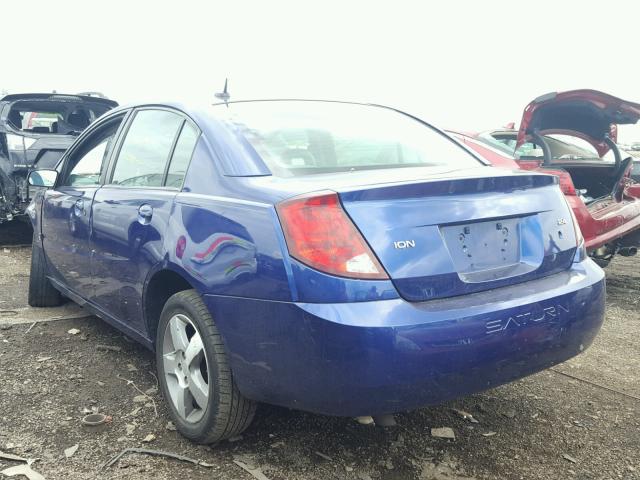 1G8AL55B66Z196818 - 2006 SATURN ION LEVEL BLUE photo 3