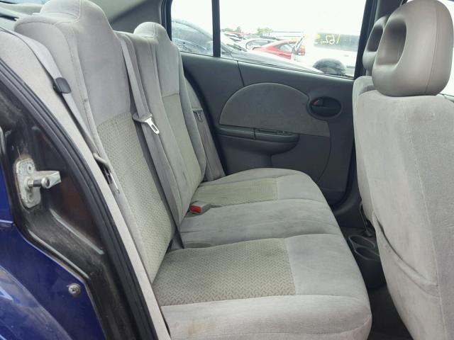 1G8AL55B66Z196818 - 2006 SATURN ION LEVEL BLUE photo 6