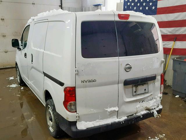 3N6CM0KN5FK727725 - 2015 NISSAN NV200 2.5S WHITE photo 3