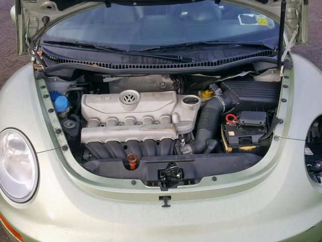 3VWPG3AG8AM008382 - 2010 VOLKSWAGEN NEW BEETLE Grün Foto 7