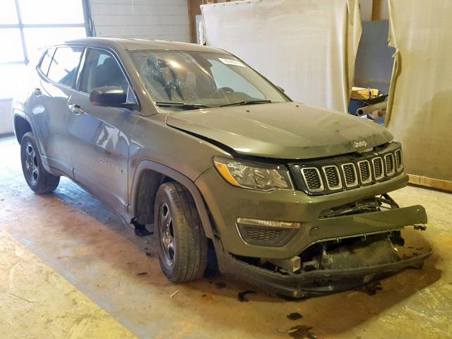 3C4NJDAB1JT351482 - 2018 JEEP COMPASS SP 黑色 照片 1