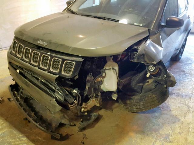 3C4NJDAB1JT351482 - 2018 JEEP COMPASS SP 黑色 照片 9