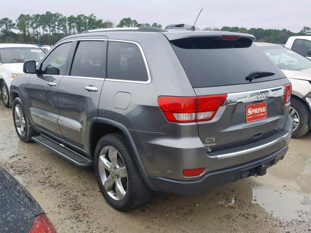 1C4RJECG4DC546508 - 2013 JEEP GRAND CHER GRAY photo 3