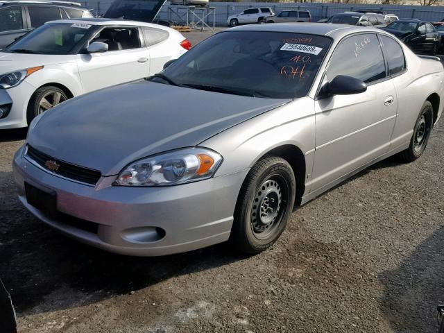 2G1WJ15K569246721 - 2006 CHEVROLET MONTE CARL SILVER photo 2