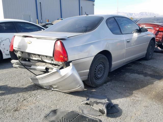 2G1WJ15K569246721 - 2006 CHEVROLET MONTE CARL SILVER photo 4