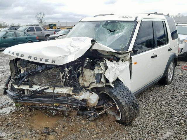 SALAE25426A390169 - 2006 LAND ROVER LR3 SE WHITE photo 2