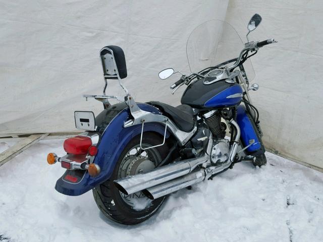 JS1VS54AX22106246 - 2002 SUZUKI VL800 BLUE photo 4