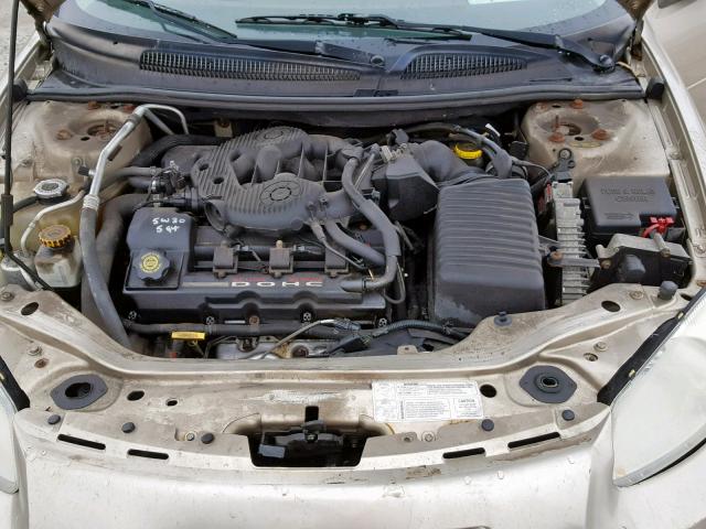 1C3AL46T43N513476 - 2003 CHRYSLER SEBRING LX TAN photo 7