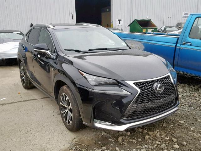 JTJBARBZ6H2110621 - 2017 LEXUS NX 200T BLACK photo 1