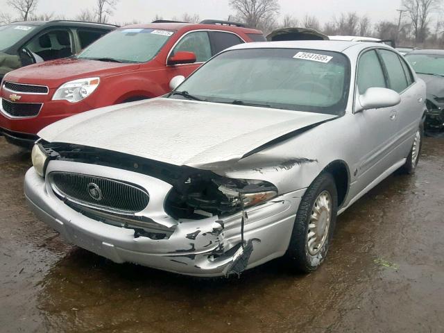 1G4HP54K12U230340 - 2002 BUICK LESABRE CU SILVER photo 2