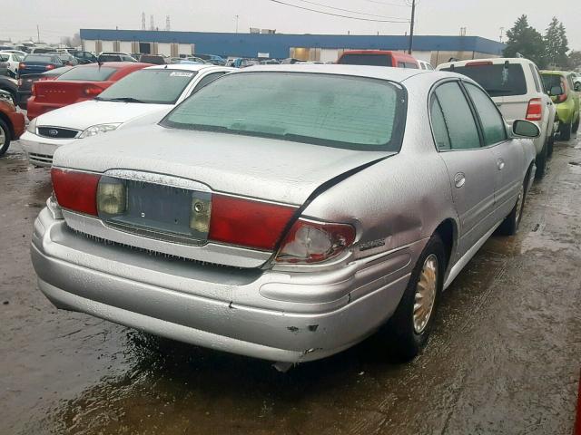 1G4HP54K12U230340 - 2002 BUICK LESABRE CU SILVER photo 4