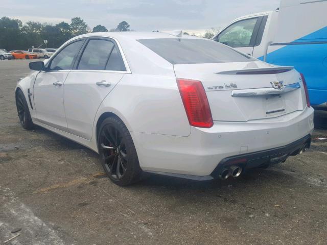 1G6A15S63H0178998 - 2017 CADILLAC CTS-V WHITE photo 3