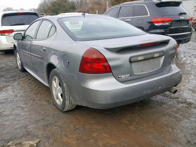 2G2WP552571191186 - 2007 PONTIAC GRAND PRIX GRAY photo 3