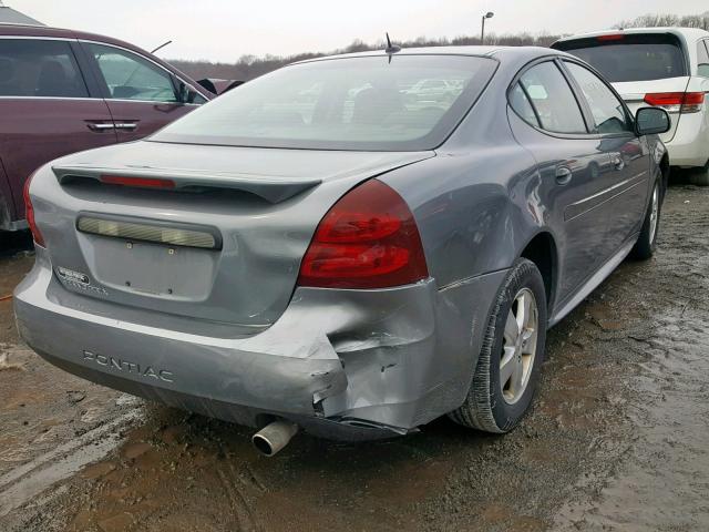 2G2WP552571191186 - 2007 PONTIAC GRAND PRIX GRAY photo 4