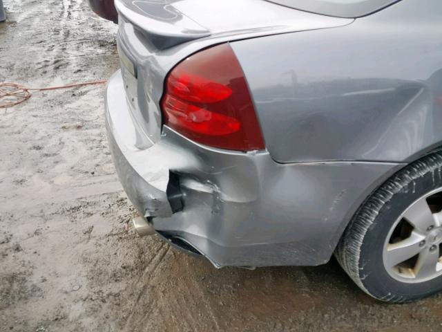 2G2WP552571191186 - 2007 PONTIAC GRAND PRIX GRAY photo 9