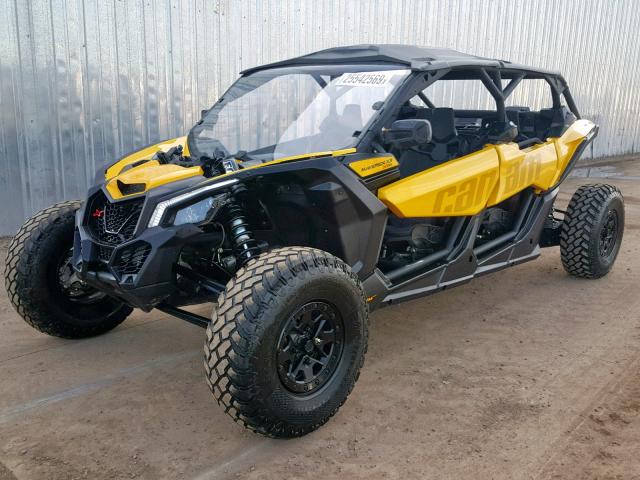 3JBVEAW28HK000020 - 2017 CAN-AM MAVERICK X YELLOW photo 2