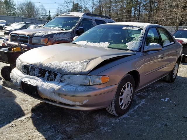 2G4WS52J831191288 - 2003 BUICK CENTURY CU TAN photo 2