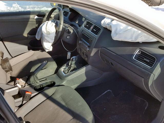 3VW2K7AJ7CM387406 - 2012 VOLKSWAGEN JETTA BASE WHITE photo 5