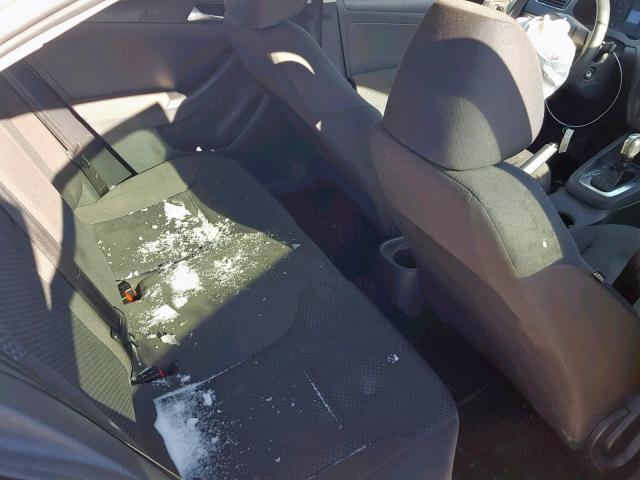 3VW2K7AJ7CM387406 - 2012 VOLKSWAGEN JETTA BASE WHITE photo 6