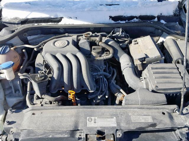 3VW2K7AJ7CM387406 - 2012 VOLKSWAGEN JETTA BASE WHITE photo 7