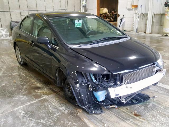 2HGFA15639H507544 - 2009 HONDA CIVIC LX-S 黑色 照片 1