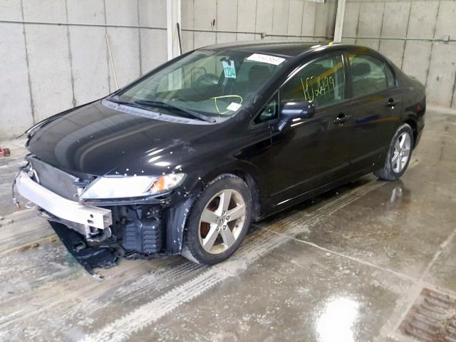 2HGFA15639H507544 - 2009 HONDA CIVIC LX-S 黑色 照片 2