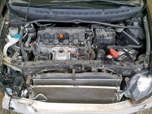 2HGFA15639H507544 - 2009 HONDA CIVIC LX-S 黑色 照片 7