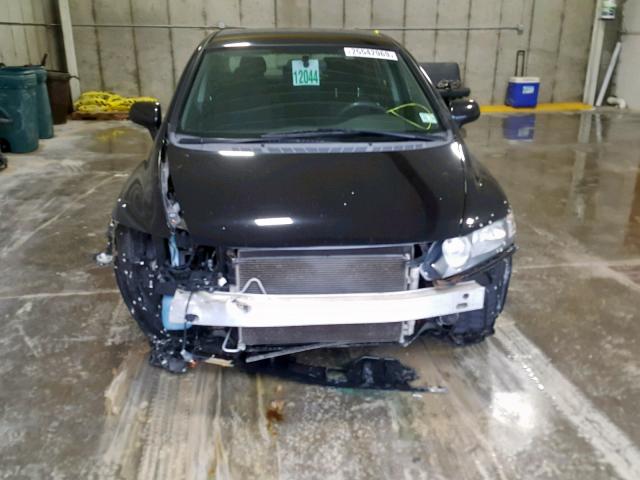 2HGFA15639H507544 - 2009 HONDA CIVIC LX-S 黑色 照片 9