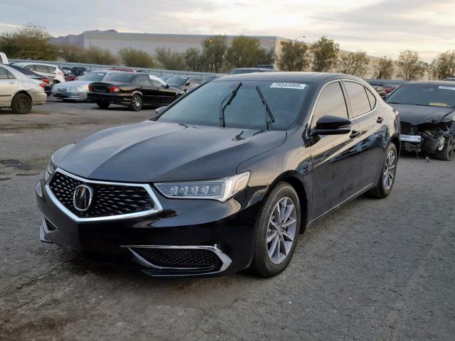 19UUB1F30JA008311 - 2018 ACURA TLX BLACK photo 2