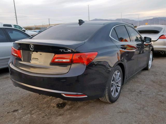 19UUB1F30JA008311 - 2018 ACURA TLX BLACK photo 4