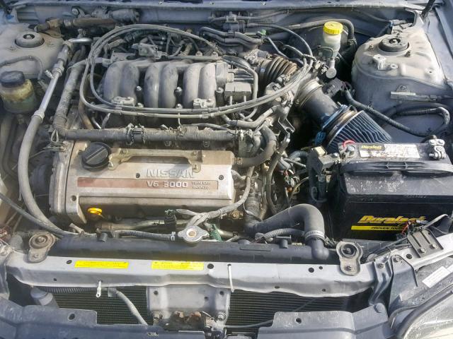 JN1CA31DX1T615266 - 2001 NISSAN MAXIMA GXE SILVER photo 7