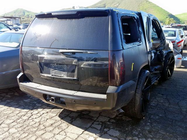 1GKFC13C07R417495 - 2007 GMC YUKON BLACK photo 4