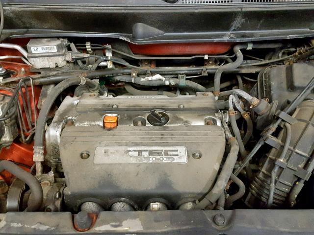 5J6YH28685L004474 - 2005 HONDA ELEMENT EX ORANGE photo 7