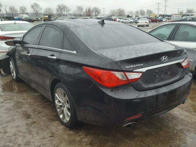 5NPEC4AC3BH084298 - 2011 HYUNDAI SONATA SE/ BLACK photo 3