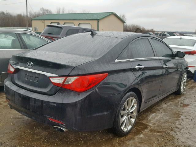 5NPEC4AC3BH084298 - 2011 HYUNDAI SONATA SE/ BLACK photo 4