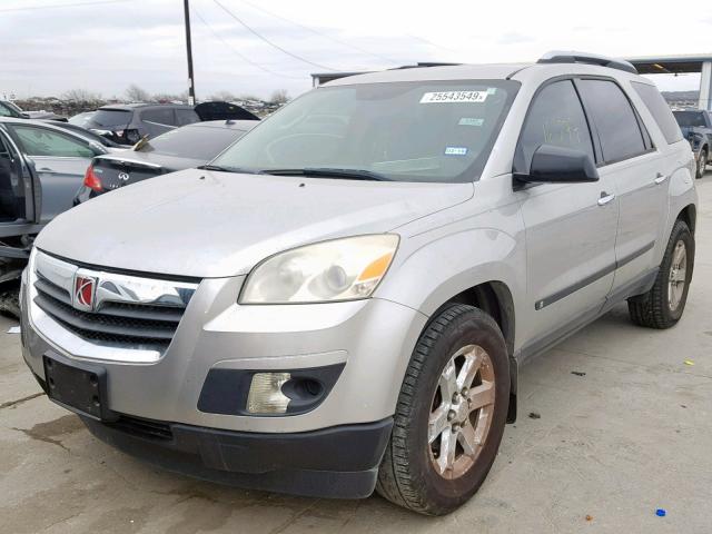 5GZER13727J102493 - 2007 SATURN OUTLOOK XE SILVER photo 2