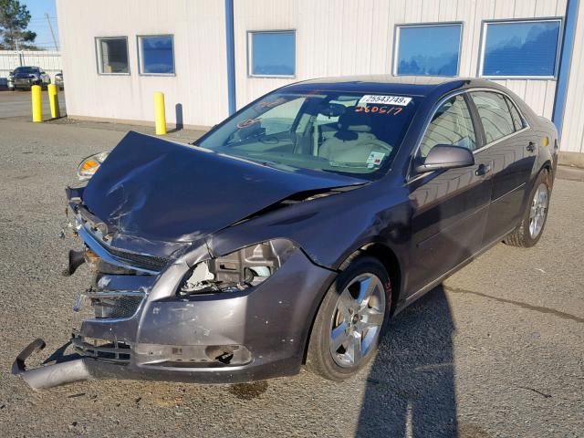1G1ZC5EB1AF260517 - 2010 CHEVROLET MALIBU 1LT 石墨色 照片 2