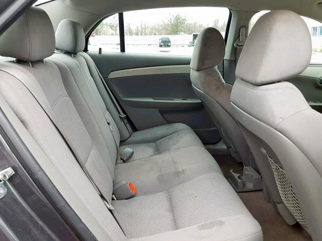 1G1ZC5EB1AF260517 - 2010 CHEVROLET MALIBU 1LT 石墨色 照片 6